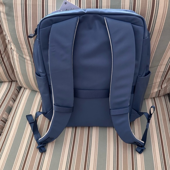 Lululemon Athletica washed Denim Blue Backpack - Picture 3 of 4